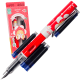 Set stilou cu 4 rezerve 52212, strawberry
